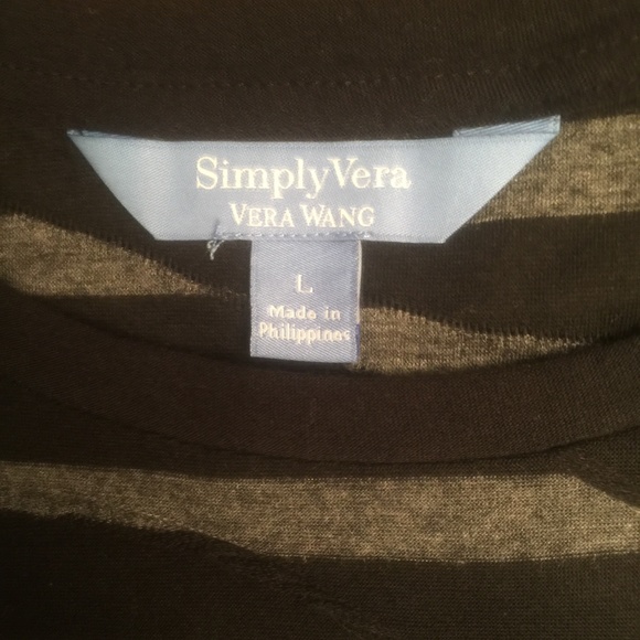 Black wavy women's long sleeve - Picture 5 of 6